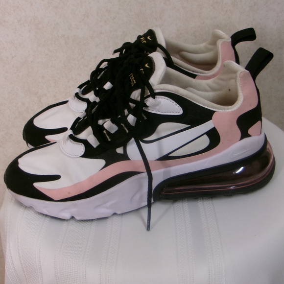 Nike Women’s AirMax 270 React Bleached Coral AT6174-005 Sz8 (See Pics)VGUC NOBox - Picture 6 of 12